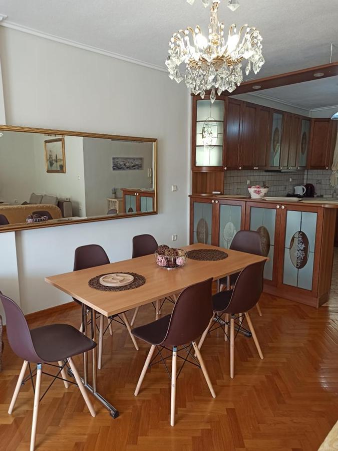 Golden mirror in Kavala Leilighet Eksteriør bilde